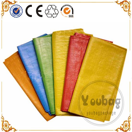 Laminated pp woven bags for rice